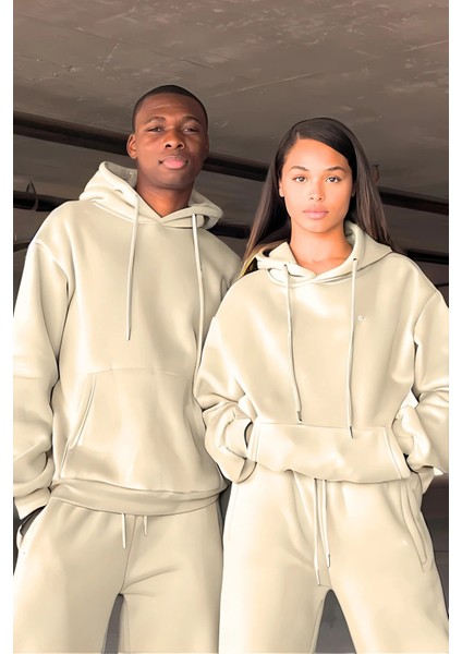 Çiftlere Özel (Tekli) Oversize Couple Eşofman Takımı fiyatları