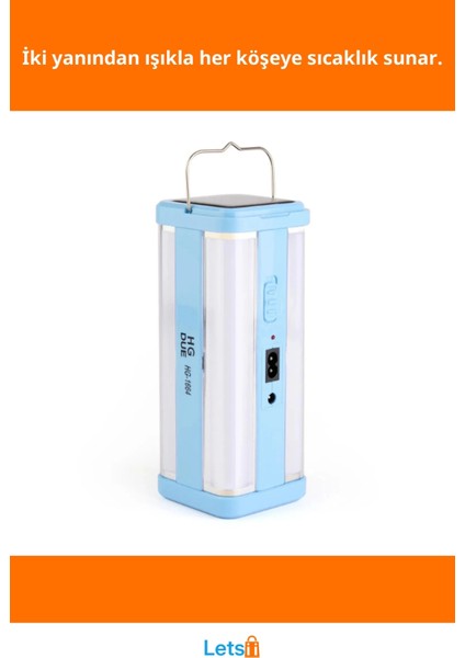 Güneş Enerjili Taşınabilir LED Işıldak Portatif Aydınlatma Çözümü fiyatları