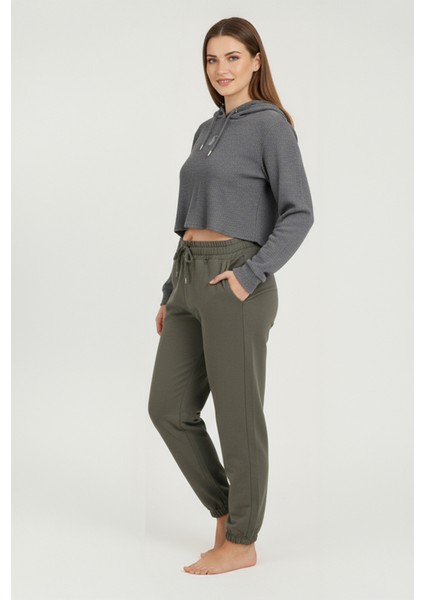 Jogger Paça Büyük Beden Eşofman Altı Yeşil 2017 modelleri