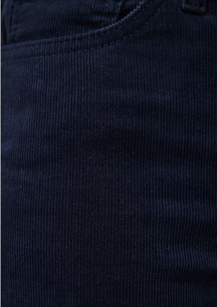 Cindy Lacivert Kadife Pantolon 100277-82993