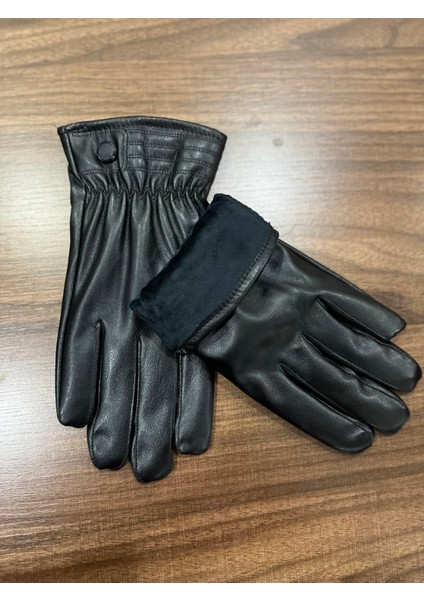 Suni Erkek Suni Deri Dokunmatik Uyumlu Polar Içli Eldiven modelleri