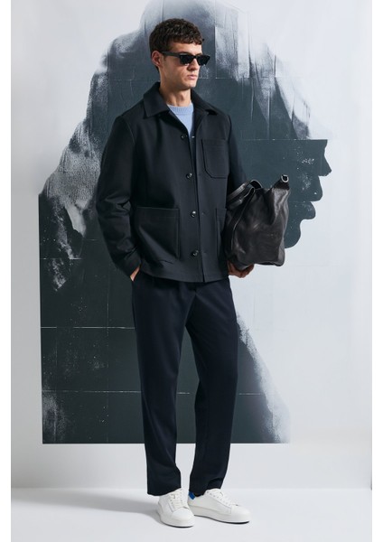 Pamuklu Regular Fit Klasik Yaka Gömlek Ceket Erkek Gömlek Ceket 112120265 fiyatları