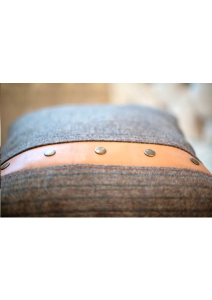 Belly Large Deri ve Kumaş Kırlent fiyatları