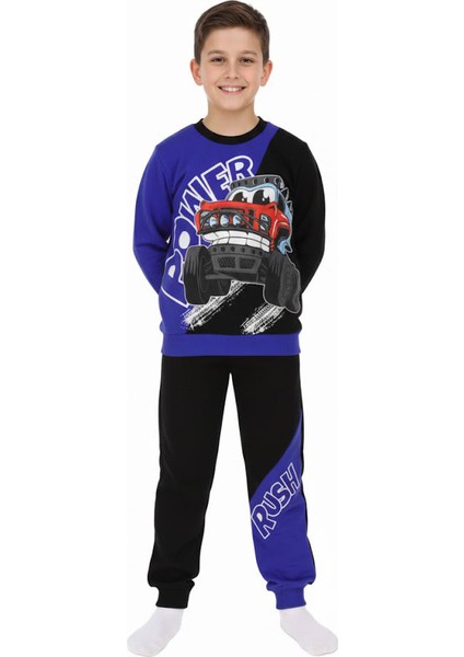 Erkek Çocuk Eşofman Takım Baskılı Şardonlu Kışlık fiyatları