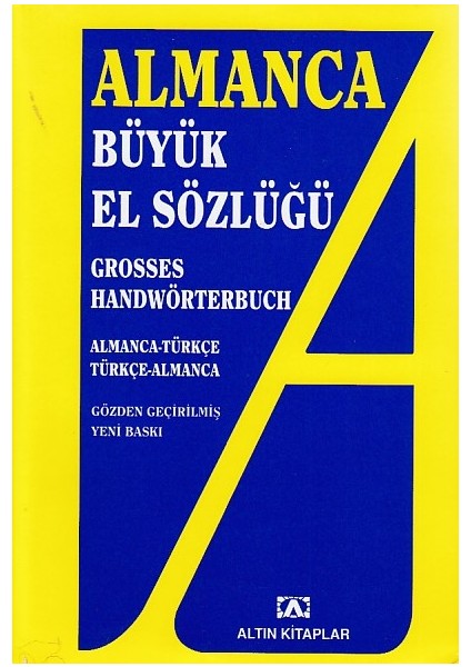 Almanca Büyük El Sözlüğü