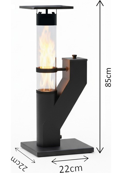 Outdoor Mini Cam Portatif Pelet Kamp Sobası Bahçe Teras - Pürmüz&pelet Hediyeli modelleri