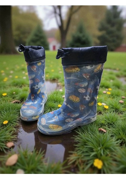 Çocuk Player Astarlı Yağmur Çizmesi modelleri