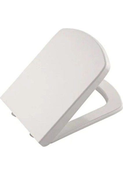 Kare Yavaş Kapanan Klozet Kapağı Amortisörlü Kapak Hijyenik Kapak Üstten Montajlı Kare Klozet Kapak fiyatları