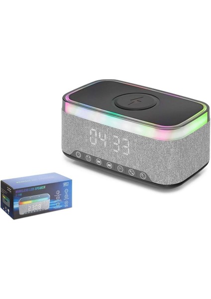 S300 Bluetooth Speaker LED Siyah