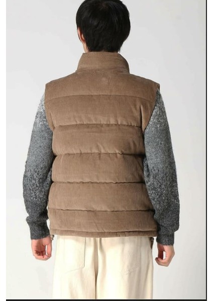 Erkek Regular Fit Yelek - Kahverengi fiyatları