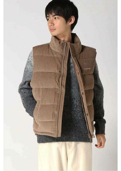 Erkek Regular Fit Yelek - Kahverengi modelleri