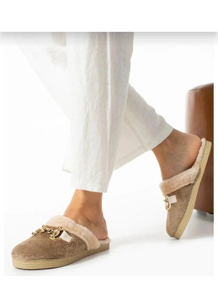 Ay Tokalı Kadın Kışlık Günlük Ev Terliği fiyatları