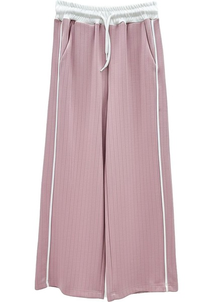 Kız Çocuk Eşofman Alt 7-14 Yaş Double Face Kumaş 12344