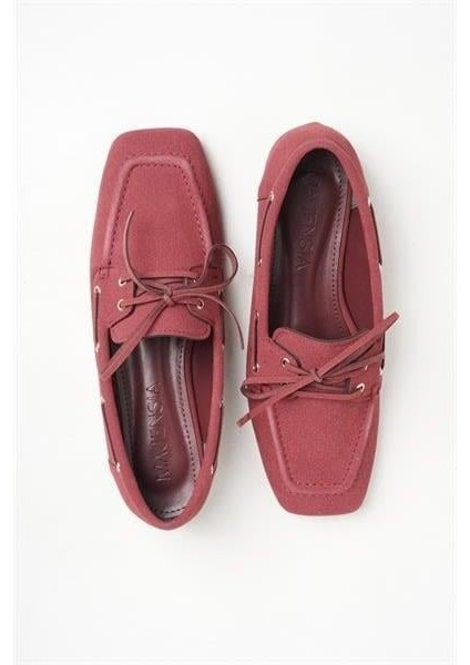 255009 Bağcıklı Makosen Bordo Süet modelleri