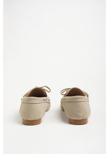 255009 Bağcıklı Makosen Bej Süet fırsatları