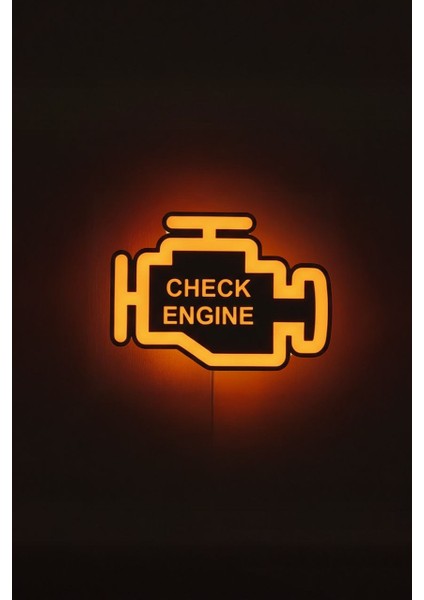 Motoru Kontrol Et Tasarımlı Dekoratif Aydınlatma (Duvara Asılır)