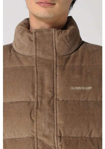 Erkek Regular Fit Yelek - Kahverengi indirimleri