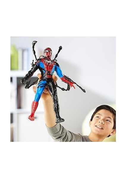 Spider-Man Venomversus Spider-Man Liquid Shifter Aksesuarlı Aksiyon Figürü modelleri