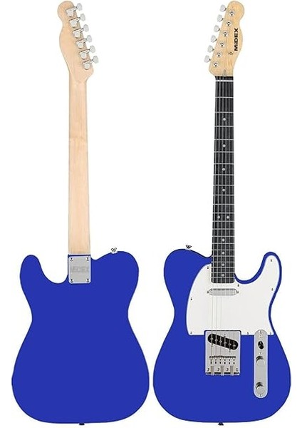 TLX-50BL-50AMP Tele Kasa Maple Klavye 2 Single-Coil 50W Amfili Elektro Gitar fırsatları