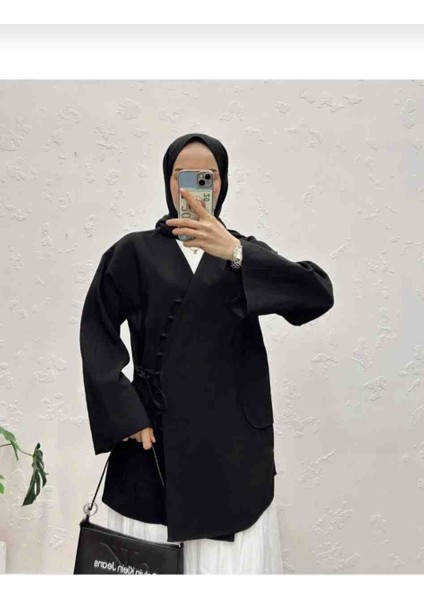 Yandan Bağlamalı Kimono