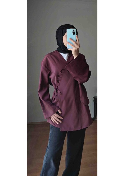 Yandan Bağlamalı Kimono modelleri