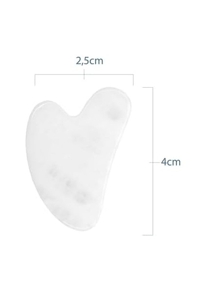 Seay Kristal Kuvars Taşı Gua Sha Yüz Masaj Taşı Doğaltaş Guasha Masaj Aleti fiyatları