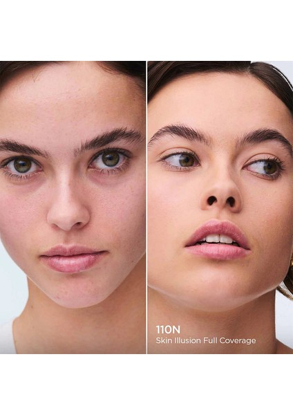 Skin Illusion Full Coverage - Yüksek Kapatıcı Cilt Bakım Fondöteni 100.5W - 30 ml modelleri