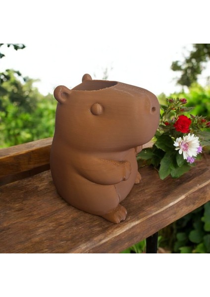 3D Baskı Kapibara Capybara Kalem Kutusu