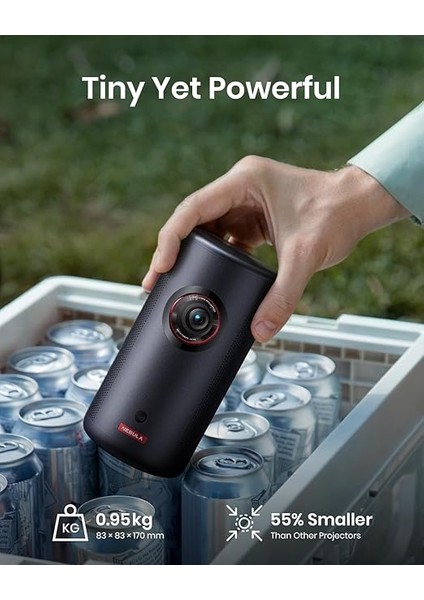 Nebula Capsule Iıı Laser 300 Lümen Full Hd Wi-Fi Android Taşınabilir Mini Projeksiyon Cihazı modelleri
