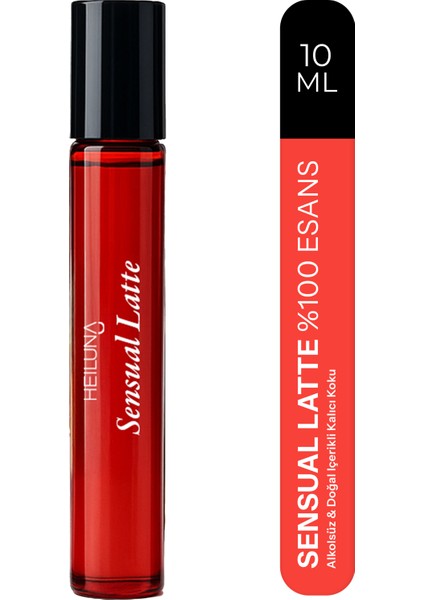 Sensual Latte Roll On Kadın Parfüm | Alkolsüz & Doğal İçerikli Unisex Kalıcı Koku
