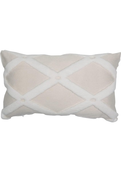 Kırlent 28X50 cm Ekru