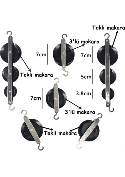 Makara Deney Seti 6'lı Plastik Kutusunda fiyatları