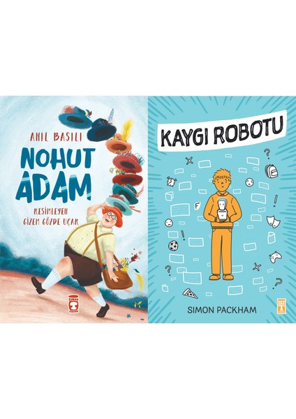 Nohut Adam (Anıl Basılı) ve Kaygı Robotu (Simon Packham)