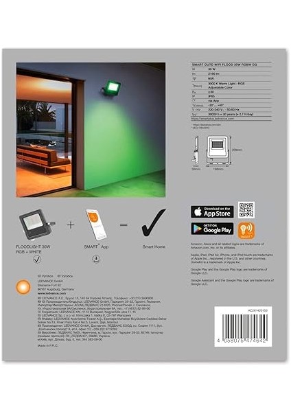 Akıllı LED Dış Mekan Lambası fırsatları