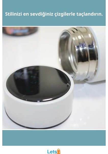 Anime Baskılı Dijital Göstergeli Paslanmaz Çelik Termos 500 ml fiyatları