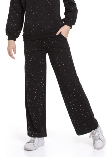 Kız Çocuk Taş Süslemeli Alt-Üst Takım-3 Iplik 4-12 Yaş 12345 modelleri