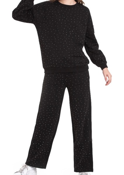 Kız Çocuk Taş Süslemeli Alt-Üst Takım-3 Iplik 4-12 Yaş 12345 fırsatları