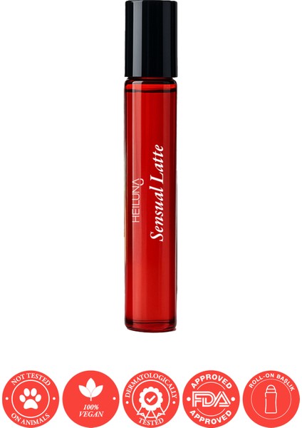 Sensual Latte Roll On Kadın Parfüm | Alkolsüz & Doğal İçerikli Unisex Kalıcı Koku