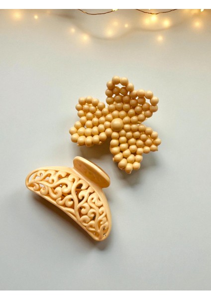 7 Adet Kıskaçlı Mandal Toka, Kadın Saç Tokası, 4'lü Toka Seti - 4 cm Uzunluk indirimleri