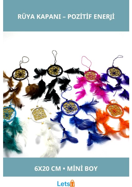 Geleneksel Rüya Kapanı Mini Boy 6X20 cm