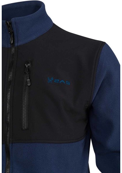 Cliff Erkek Parçalı Ince Polar Sweatshirt Lacivert fiyatları