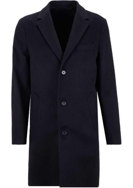 Siyah Erkek Palto F5WM-PLT 2895