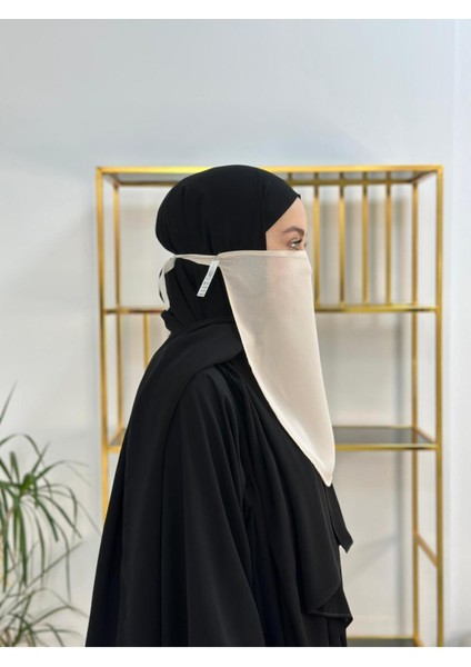 Iç Pece Baglamalı ,hijab ,nikap Bej Renk modelleri