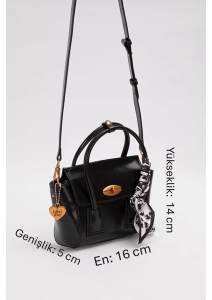 Küçük ve Şık Uzun Askılı Kadın Omuz ve El Çantası 930459 Siyah fiyatları