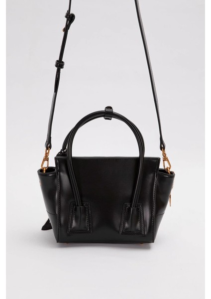 Küçük ve Şık Uzun Askılı Kadın Omuz ve El Çantası 930459 Siyah indirimleri