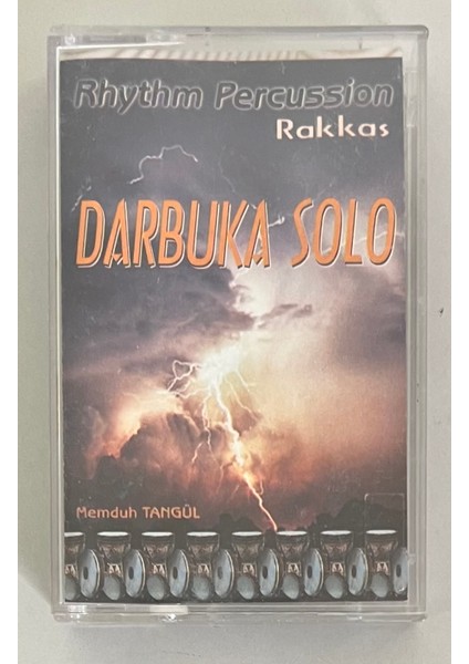 Darbuka Solo Rakkas Kaset (Orijinal Dönem Baskı Kaset)