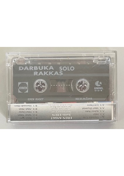 Darbuka Solo Rakkas Kaset (Orijinal Dönem Baskı Kaset) fiyatları
