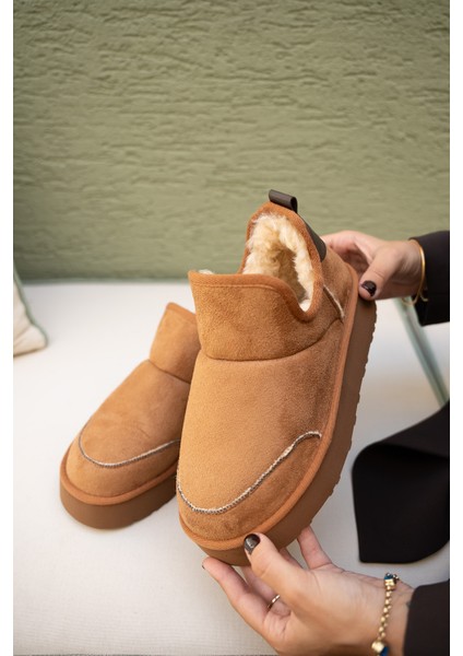 Mayra Taba Süet Tüylü Bot