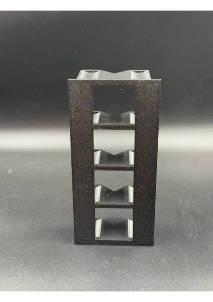 1/64 Ölçek Araç Sergileme Standı (5 Araçlık) - Siyah - Araçlar Dahil Değildir!