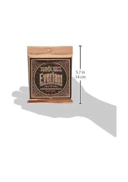 Ball Everlast Ekstra Hafif Kaplamalı Fosfor Bronz Akustik Gitar Telleri, Ölçü 10-50 fiyatları